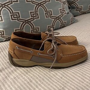 Sperry Men's Tan Leather Boat Shoes